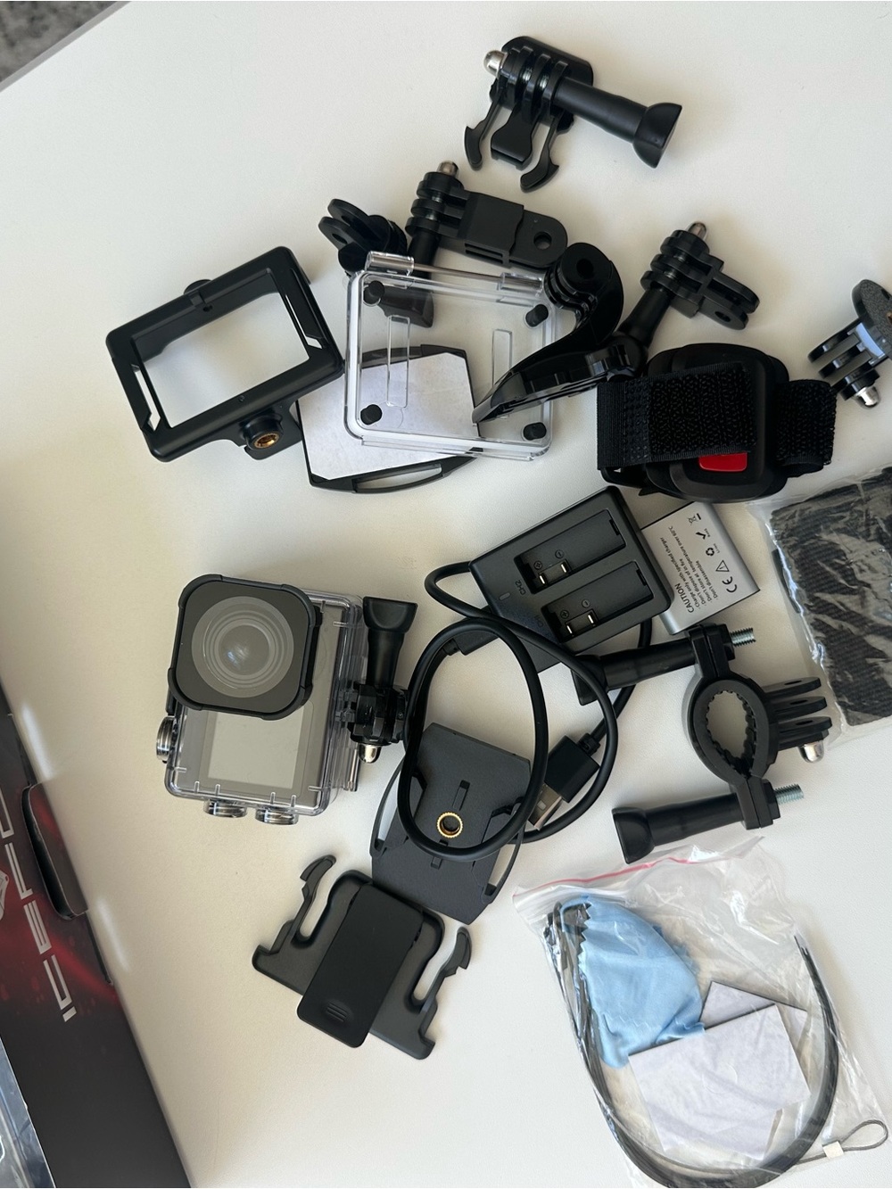 Icefox UHD 4K Action Camera - Waterproof Action Camera Black with Accessories - Picture 5 of 10
